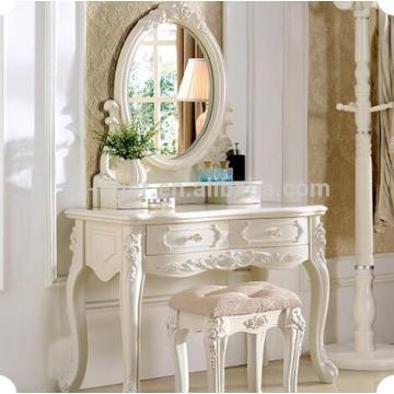 White Dressing Table with Mirror
