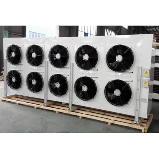 portable evaporative air cooler in ten fans