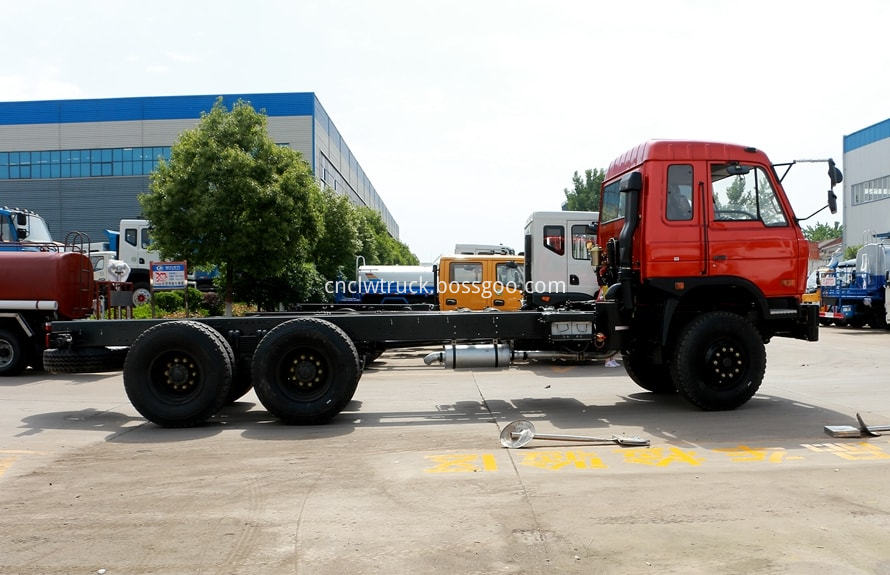 water tank truck chassis 1