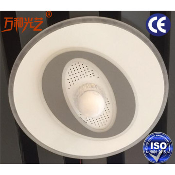 Smart round led guest bedroom ceiling lamp