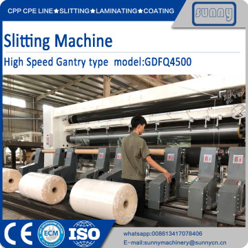 SUNNY MACHINERY slitting machinery GDFQ4500