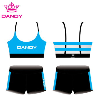 Customizable Stripes Sublimated Cheer Outfits