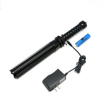 Zoomable Strobe Electric Tactical self defense Flashlight