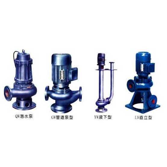 QW (WQ) YW LW GW sewage pump