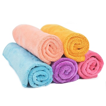 microfiber kitchen towels in colorfull
