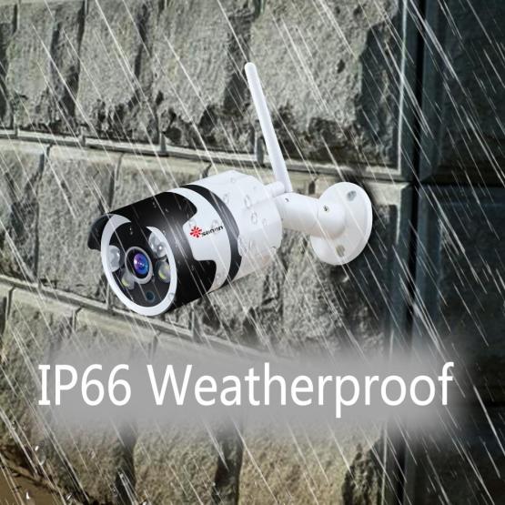 Outdoor Floodlight Surveillance Camera