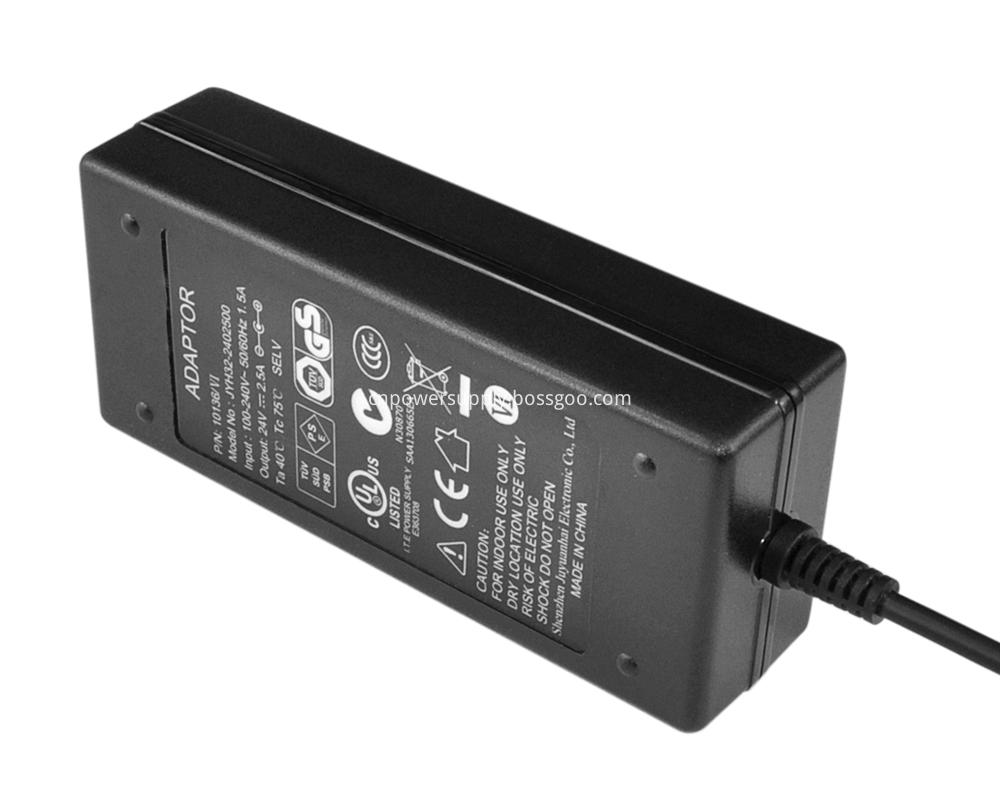 Qualified power supply adapter