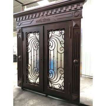 Exterior Door Wrought Iron Double Door