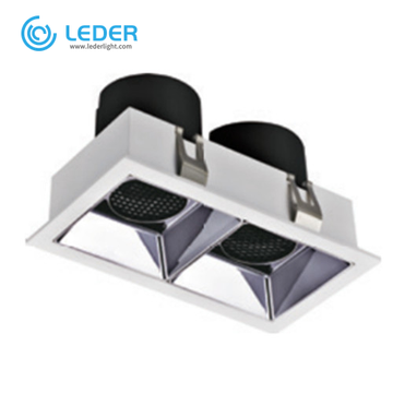 LEDER Essential Rectangular 12W*2 LED Downlight