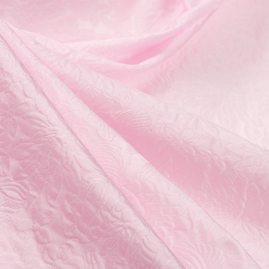 Pink Soft Clean Jacquard