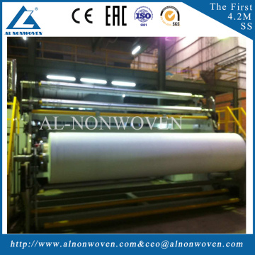 3200mm SS pp spunbond nonwoven fabric making machine with new design