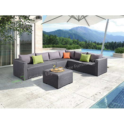 Outdoor Aluminium Fabric Sofa Set