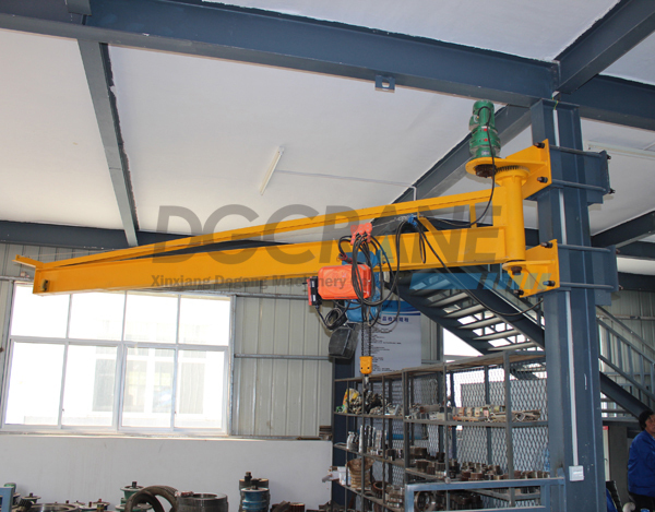 Floor Mounted Slewing Arm Jib Crane