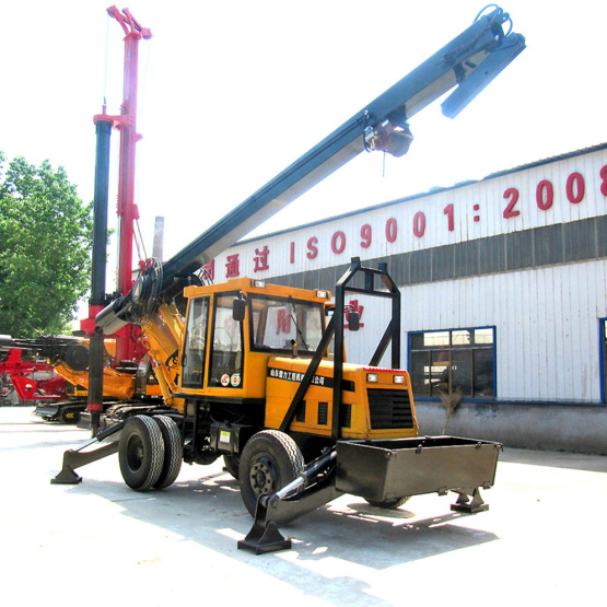 Small Tractor Auger Drill Rig Machine