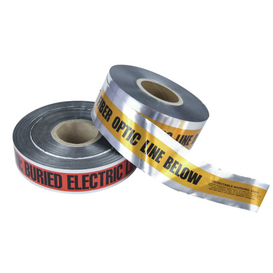 Underground Detectable Aluminum Warning Tape