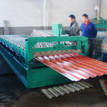 Hot selling customized metal sheet roof sheet forming machine