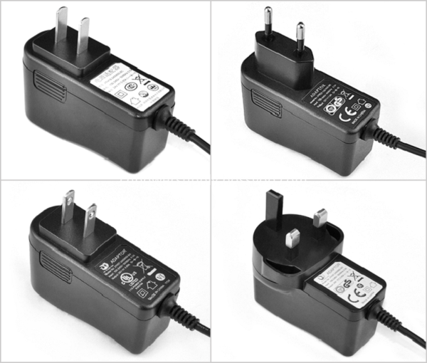 12W 15W 18W UK US AU EU Power Adapter