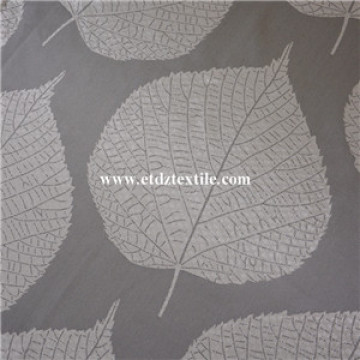 Modern Big Leaf Flower Pattern Of Curtain Fabric
