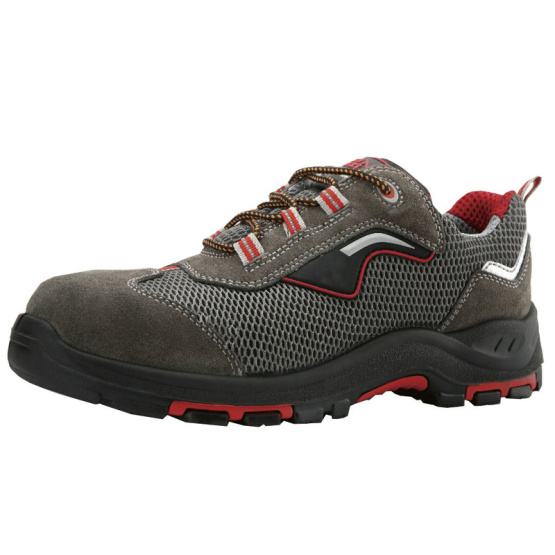 Air Permeable Mesh Upper Working Safety Shoes