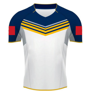Custom Stripes Collared Rugby T Shirt