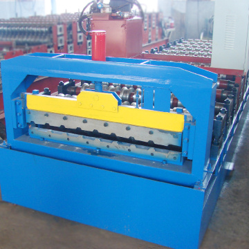 Globally served customized profile roof tile molding machine