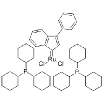 Ruthenium,dichloro(3-phenyl-1H-inden-1-ylidene)bis(tricyclohexylphosphine)-,( 57187027,SP-5-31)-
CAS No.:250220-36-1
Molecular Structure:
Molecular Structure of 250220-36-1 (Ruthenium,dichloro(3-phenyl-1H-inden-1-ylidene)bis(tricyclohexylphosphine)-,( 571