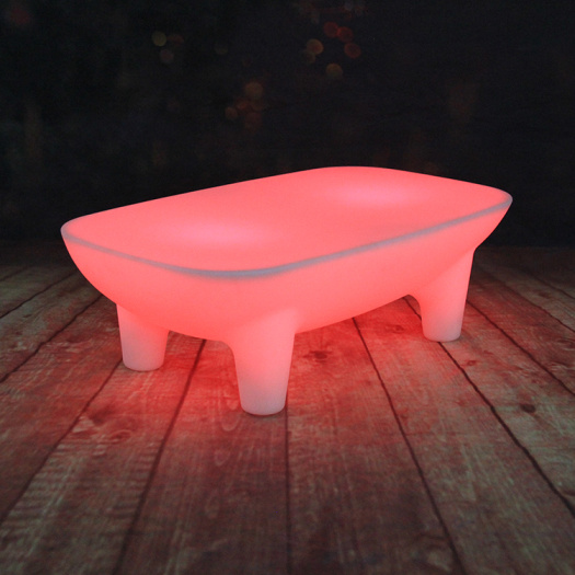 Plastic  Illuminated Color Light Led Tables Indoor