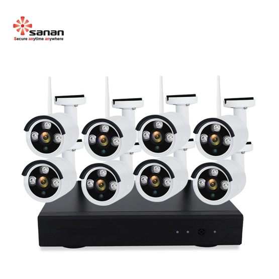 Wireless NVR WIFI CCTV System 8CH