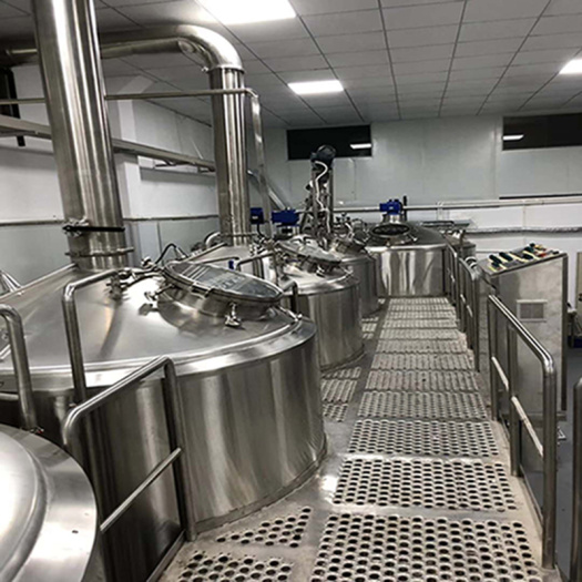 Industrial Craft Brewery with 5 Vessel Brewhouse