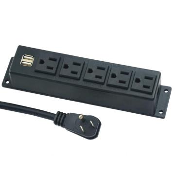 US 5-Outlets Power Unit With USB Ports