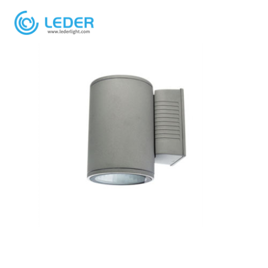 LEDER Exterior Dark Grey 20W Outdoor Wall Light
