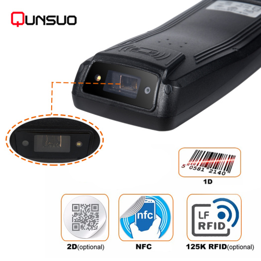 handheld waterproof barcode scanner terminal with android os