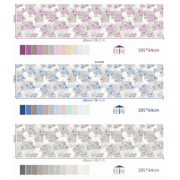 Popular Luxury Pigment Printed Bed Sheet Fabric