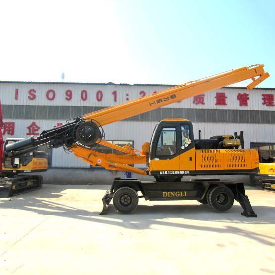 Dingli manufactures high-quality mining rotary drilling rigs