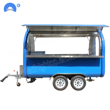 Double Service Snack Machine Moible Food Trailer