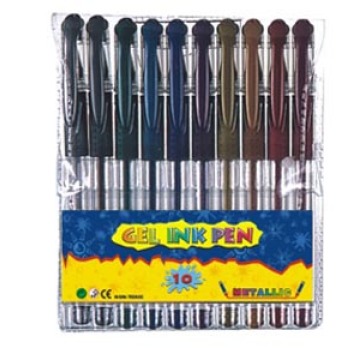 Metallic Gel Ink Pen