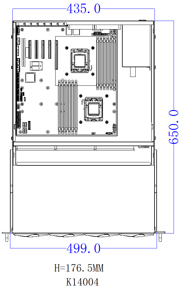 Servers Chassis 1U