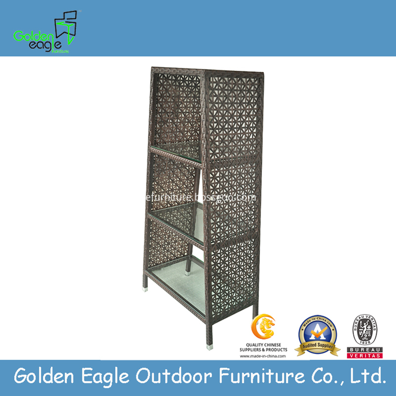 Modern PE Rattan Shelf