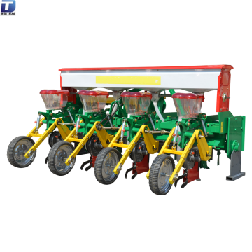 Agricultural no till maize seeding planting machine