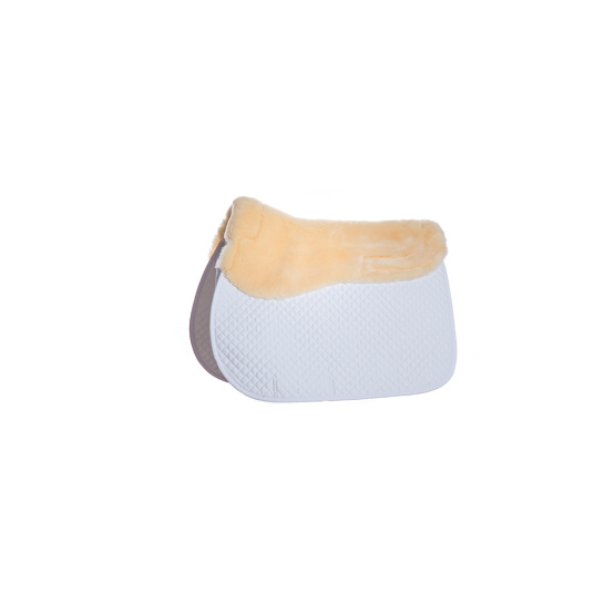 Sheepskin jumping dressage saddle pad