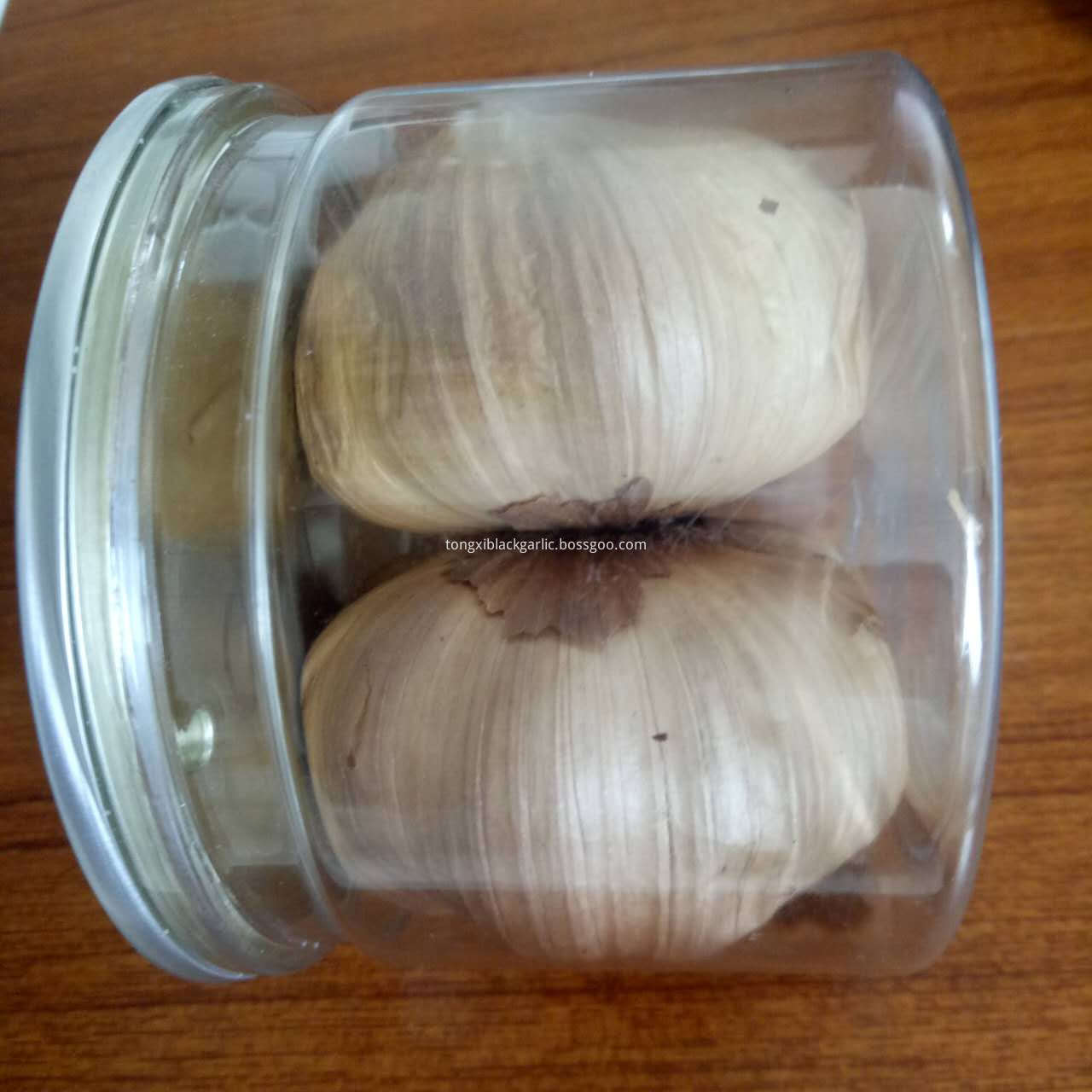 whole black garlic