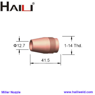 Miller MIG Welding Nozzle 050115 1/2