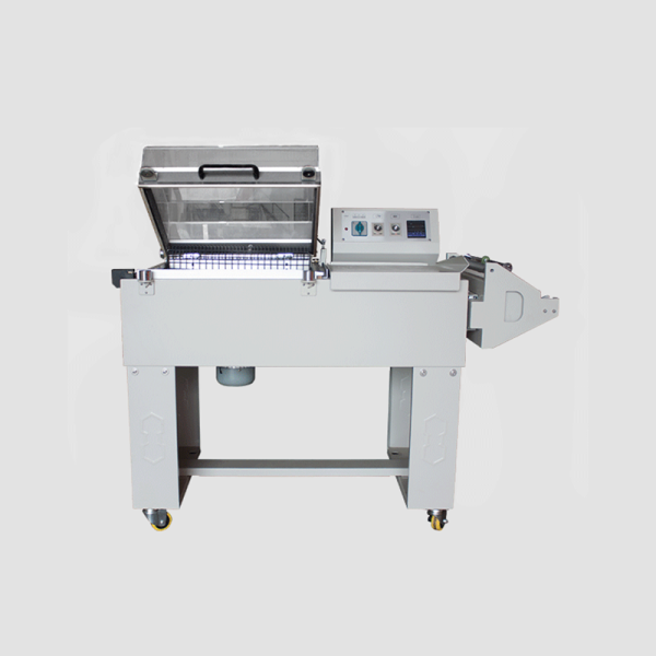 shrink wrapping machine with seal and shrink function