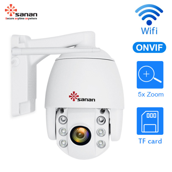 2.5'' 5X Zoom 1080P PTZ IP Camera