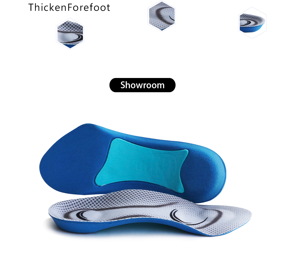 3/4 orthotic insoles