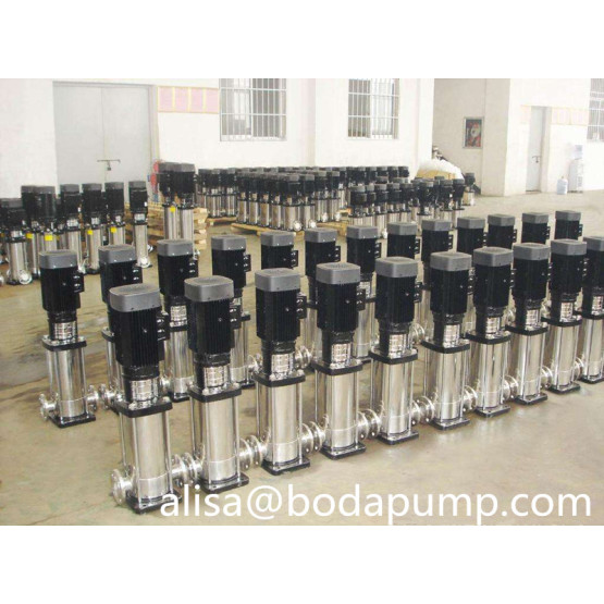 booster stainless Vertical multistage centrifugal pump