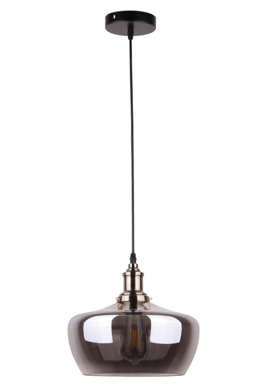 Pendant Lamp Glass Grey