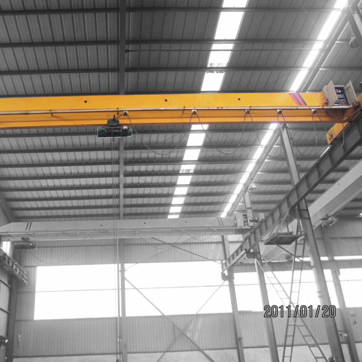 10T Warehouse Single Girder Overhead Crane