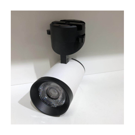 LEDER White Black Dimmable 30W LED Track Light