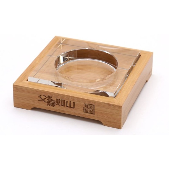 Bamboo ashtray for environmental protection